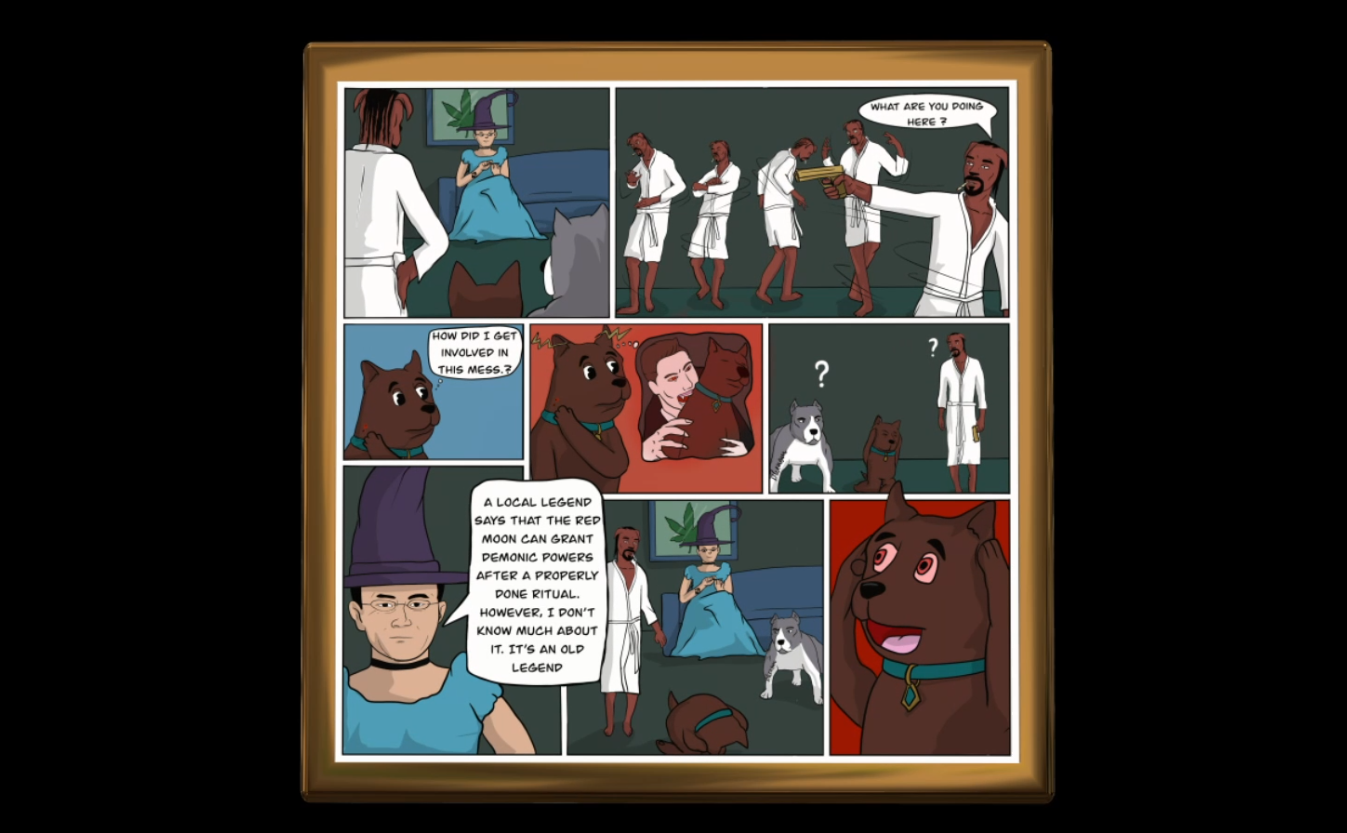 Scoobi ComicNFT episode 11 Back To The Doghouse Gold